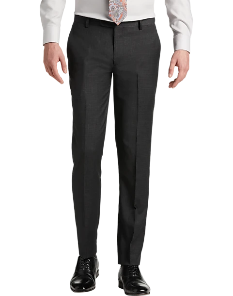 JOE Joseph Abboud Slim Fit Suit Separates Pants, Charcoal Check 3 JOE Joseph Abboud Slim Fit Suit Separates Pants, Charcoal Check