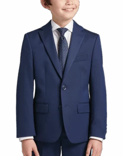 Michael Strahan Boys Suit Separates Jacket, Blue