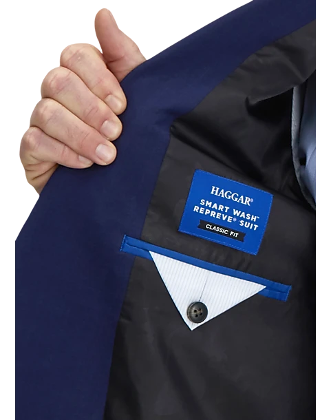 Haggar Smart Wash™ Classic Fit Suit Separates, Black 5 Haggar Smart Wash™ Classic Fit Suit Separates, Black - Image 3