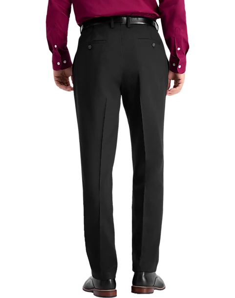 Haggar Travel Performance Classic Fit Suit Separates Pants, Blue Tic 4 Haggar Travel Performance Classic Fit Suit Separates Pants, Blue Tic - Image 2