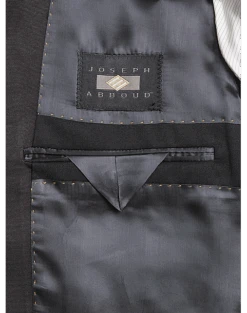 Joseph Abboud Black Label Modern Fit Suit Separates Tuxedo Coat, Black -Male Clothing Store MW40 3Y70 10 JOSEPH ABBOUD BLACK LABEL FORMAL ALT2