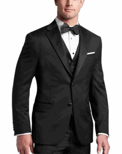 Joseph Abboud Black Label Modern Fit Suit Separates Tuxedo Coat, Black -Male Clothing Store MW40 3Y70 10 JOSEPH ABBOUD BLACK LABEL FORMAL ALT7