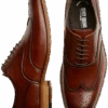 Stacy Adams Dunbar Wingtip Oxfords, Tan 2 Stacy Adams Dunbar Wingtip Oxfords, Tan -Male Clothing Store MW40 416L 05 STACY ADAMS TAN MAIN 1