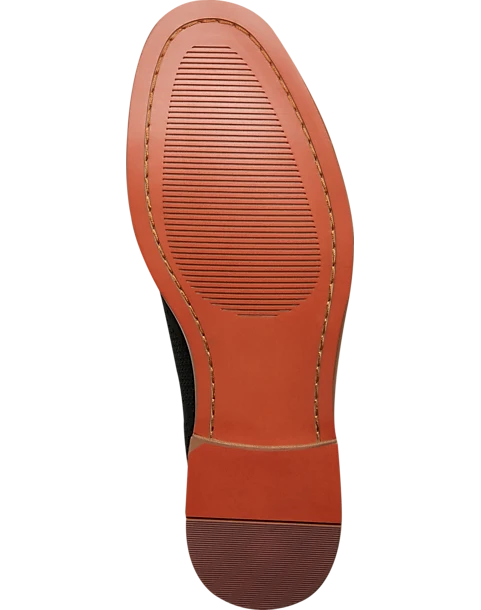 Moretti Ashland Knit Wingtip Oxfords, Navy 4 Moretti Ashland Knit Wingtip Oxfords, Navy - Image 2