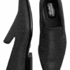 Carlo Morandi Sparkle Fabric Formal Loafers, Ice 1 Carlo Morandi Sparkle Fabric Formal Loafers, Ice -Male Clothing Store MW40 420J 02 CARLO MORANDI BLACK MAIN 1