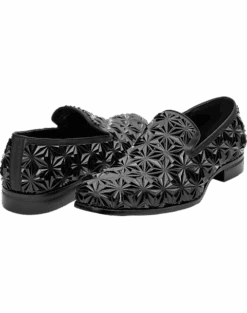 Stacy Adams Sequence 3D Molded Formal Loafers, Black -Male Clothing Store MW40 422K 02 STACY ADAMS BLACK ALT2