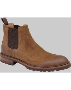 Johnston & Murphy Barrett Chelsea Boots, Tan 13 Johnston & Murphy Barrett Chelsea Boots, Tan -Male Clothing Store MW40 424P 05 JOHNSTON MURPHY TAN OILED ALT4