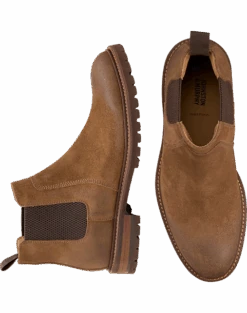 Johnston & Murphy Barrett Chelsea Boots, Tan
