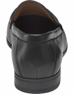 Johnston & Murphy Hawkins Venetian Slip-On Loafers, Black -Male Clothing Store MW40 424W 02 JOHNSTON MURPHY BLACK ALT2 1