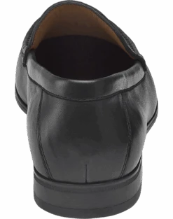 Johnston & Murphy Hawkins Venetian Slip-On Loafers, Cognac -Male Clothing Store MW40 424W 02 JOHNSTON MURPHY BLACK ALT2