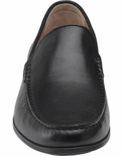 Johnston & Murphy Hawkins Venetian Slip-On Loafers, Cognac -Male Clothing Store MW40 424W 02 JOHNSTON MURPHY BLACK ALT3