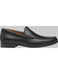 Johnston & Murphy Hawkins Venetian Slip-On Loafers, Cognac -Male Clothing Store MW40 424W 02 JOHNSTON MURPHY BLACK ALT4