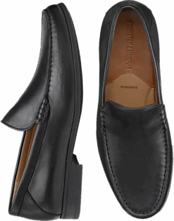 Johnston & Murphy Hawkins Venetian Slip-On Loafers, Cognac
