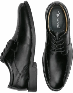 Belvedere Prince Bicycle Toe Oxfords, Black