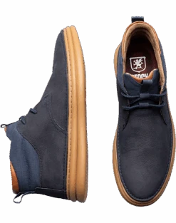 Stacy Adams Delson Plain Toe Lace-Up Chukka Boots, Camel