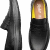Florsheim Central Penny Loafers, Black -Male Clothing Store MW40 428N 02 FLORSHEIM BLACK MAIN
