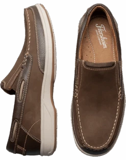 Florsheim Lakeside Moc Toe Slip On Shoes, Brown