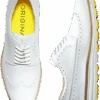Cole Haan Original Grand Water-Resistant Wingtip Golf Oxfords, White -Male Clothing Store MW40 42A0 13 COLE HAAN WHITE MAIN
