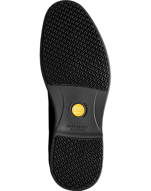 Nunn Bush Wade Work Plain Toe Oxfords, Black 4 Nunn Bush Wade Work Plain Toe Oxfords, Black - Image 2