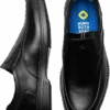 Nunn Bush Wade Work Moc Toe Slip On Shoes, Black -Male Clothing Store MW40 42EJ 02 NUNN BUSH BLACK MAIN