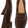 Cole Haan Pinch Grand Casual Penny Loafers, Brown 1 Cole Haan Pinch Grand Casual Penny Loafers, Brown -Male Clothing Store MW40 42G2 03 COLE HAAN BROWN SUEDE MAIN
