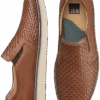 Johnston & Murphy McGuffey Woven Slip-Ons, Tan -Male Clothing Store MW40 42GH 05 JOHNSTON MURPHY TAN MAIN