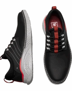 Stacy Adams Barna Lace-Up Sneakers, Black