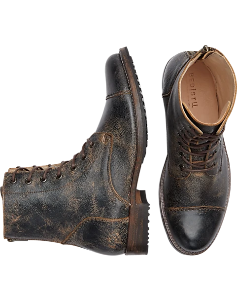 Bed Stu Protege Cap Toe Boots, Brown 3 Bed Stu Protege Cap Toe Boots, Brown