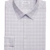 Calvin Klein Infinite Wrinkle Free Slim Fit Stretch Collar Dress Shirt, Iris Plaid -Male Clothing Store MW40 5FKH 28 CALVIN KLEIN IRIS MAIN