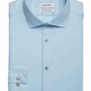 Calvin Klein Infinite Wrinkle Free Slim Fit Stretch Collar Dress Shirt, Aqua -Male Clothing Store MW40 5FKU 82 CALVIN KLEIN AQUA MAIN