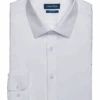 Nautica Slim Fit Four-Way Stretch Dress Shirt, White -Male Clothing Store MW40 5FMA 01 NAUTICA WHITE SOLID MAIN