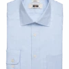 Joseph Abboud Modern Fit Spread Collar Dress Shirt, Blue Gingham