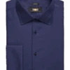 Joseph Abboud Modern Fit French Cuff Tuxedo Formal Shirt, Navy