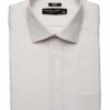 Pronto Uomo Slim Fit Queen's Oxford Dress Shirt, Blue -Male Clothing Store MW40 5P00 07 PRONTO UOMO IVORY MAIN