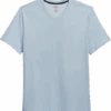 Awearness Kenneth Cole Modern Fit V-Neck T-Shirt, Light Blue -Male Clothing Store MW40 6MLD 26 AWEARNESS KENNETH COLE LT BLUE MAIN