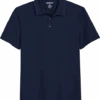 Awearness Kenneth Cole Modern Fit Welded Polo, Navy -Male Clothing Store MW40 6MLH 01 AWEARNESS KENNETH COLE NAVY MAIN