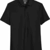 Awearness Kenneth Cole Modern Fit Pique Polo, Black -Male Clothing Store MW40 6MLK 02 AWEARNESS KENNETH COLE BLACK MAIN