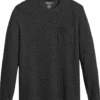 Awearness Kenneth Cole Slim Fit Crew Neck Long Sleeve T-Shirt, Black -Male Clothing Store MW40 6MLU 02 AWEARNESS KENNETH COLE BLACK MAIN