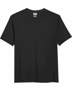 Joseph Abboud Modern Fit Luxe Cotton Jersey Knit Crew Neck T-Shirt, Black