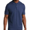 Joseph Abboud Modern Fit Sweater Polo, Heathered Navy -Male Clothing Store MW40 6MW8 01 JOSEPH ABBOUD NAVY MAIN
