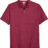 Joseph Abboud Modern Fit Polo, Red Tonal Stripe