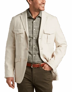 Joseph Abboud Modern Fit Soft Jacket, Beige