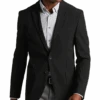 Awearness Kenneth Cole Slim Fit Soft Jacket, Black Seersucker
