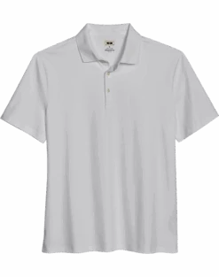 Joseph Abboud Modern Fit Luxe Cotton Polo, White