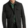 Paisley & Gray Slim Fit Casual Jacket, Black 1 Paisley & Gray Slim Fit Casual Jacket, Black -Male Clothing Store MW40 6NFE 02 PAISLEY GRAY BLACK MAIN
