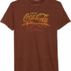 Lucky Brand Classic Fit Coca-Cola® Road T-Shirt, Cinnamon -Male Clothing Store MW40 6NJH 27 LUCKY BRAND CINNAMON MAIN