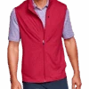 Johnston & Murphy Modern Fit XC4 Performance Full Zip Vest, Red 2 Johnston & Murphy Modern Fit XC4 Performance Full Zip Vest, Red -Male Clothing Store MW40 6NLU 11 JOHNSTON MURPHY RED MAIN