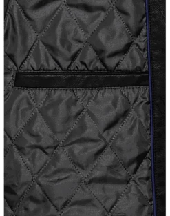 Awearness Kenneth Cole Modern Fit Moto Jacket, Cognac Faux Leather -Male Clothing Store MW40 70ZK 02 AWEARNESS KENNETH COLE BLACK ALT4 3