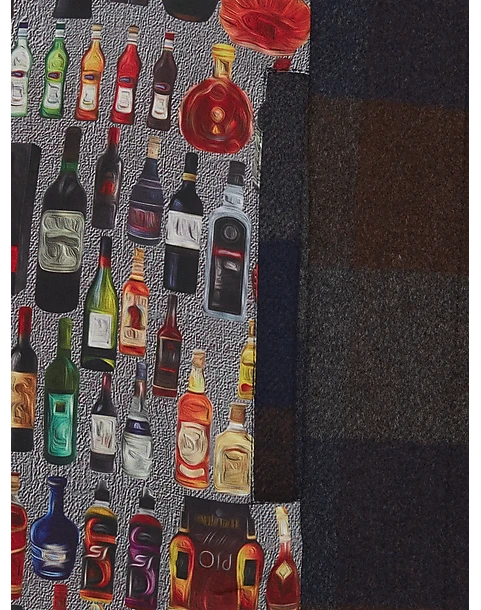 Paisley & Gray Slim Fit Topcoat, Wine Buffalo Plaid 5 Paisley & Gray Slim Fit Topcoat, Wine Buffalo Plaid - Image 3