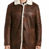 Rainforest Classic Fit Faux Nubuck Barn Coat, Cognac -Male Clothing Store MW40 71F6 19 RAINFOREST COGNAC MAIN